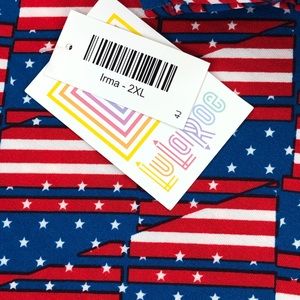 LuLaRoe Irma Tunic Top Size 2XL NWT